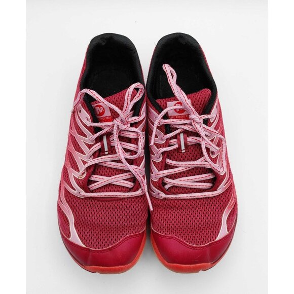 Merrell Bare Access Arc 4 Barefoot Shoes Sneakers Womens Size 9 Bright Red - Picture 2 of 10